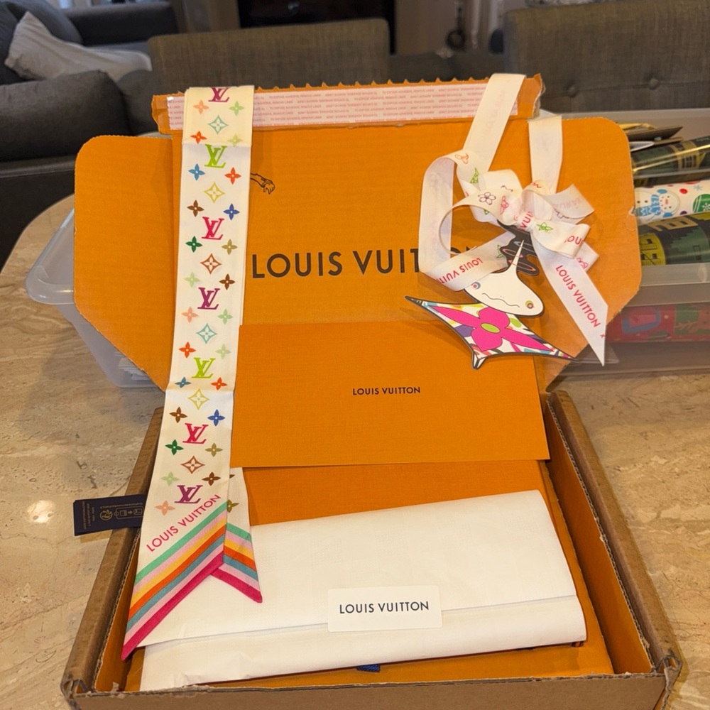 Brand New 2025 Louis Vuitton Murakami Multi Color Bandeau